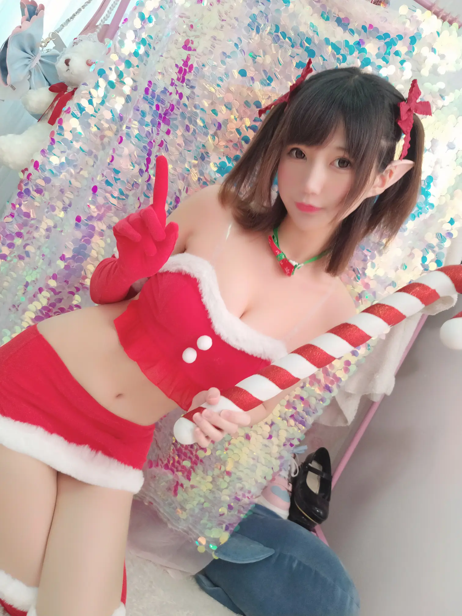 网红Coser@nagisa魔物喵 – NO.43 Merry Christmas [24P1V-142MB]插图